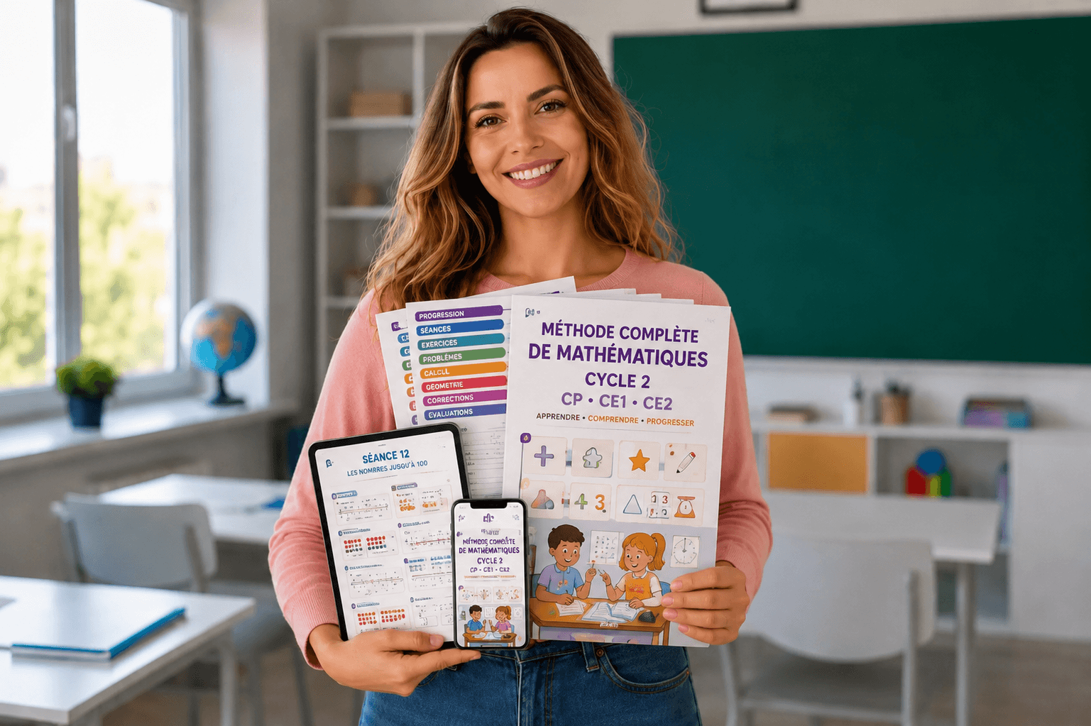 Méthode Complète de Mathématiques CP CE1 CE2